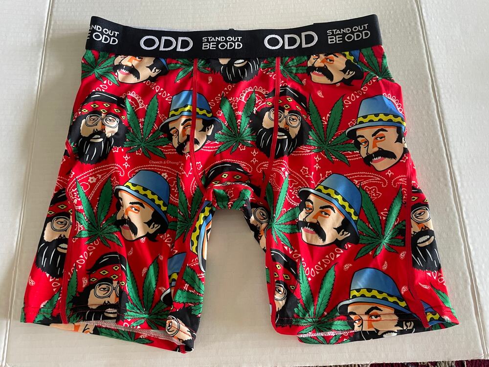 Cheech & ChongRed Men’s Boxer Brief Lounge Wear Underwear Size  M NWT